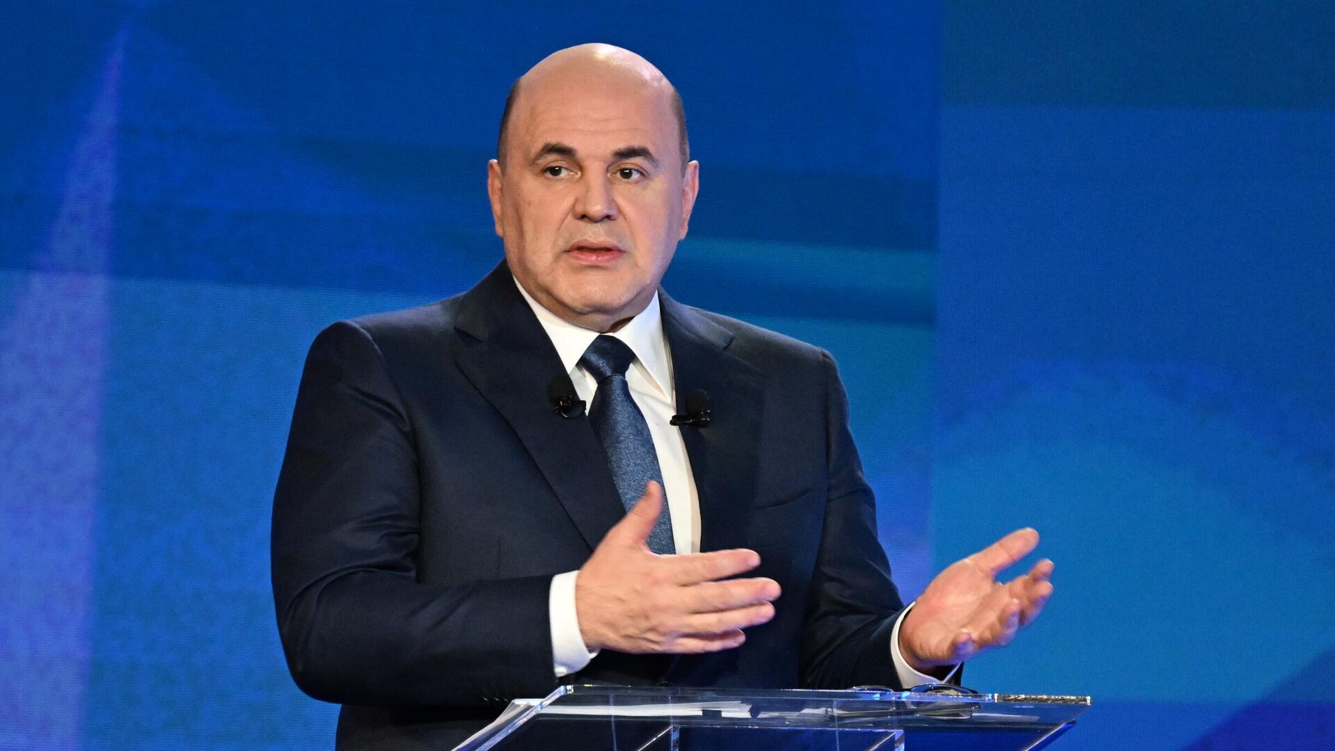Премьер-министр Михаил Мишустин Премьер-министр Михаил Мишустин - РИА Новости, 1920, 16.04.2025