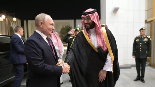 Визит президента России В. Путина в Саудовскую Аравию
