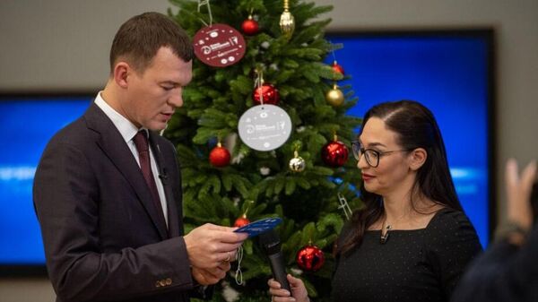 Губернатор Хабаровского края Михаил Дегтярев исполнит три новогодних желания детей в этом году