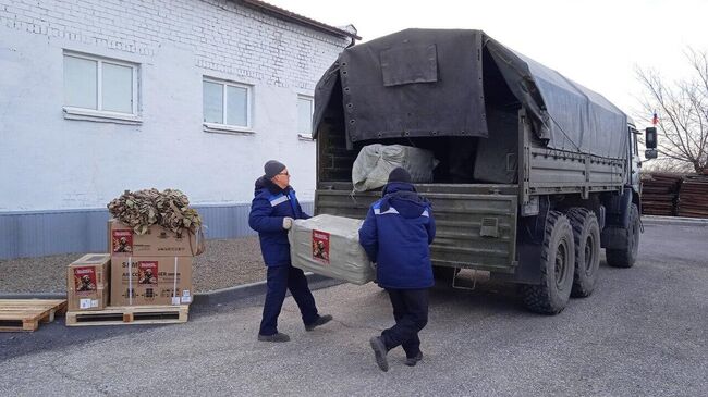 Спецгруз для бойцов в зону СВО из Волгоградской области