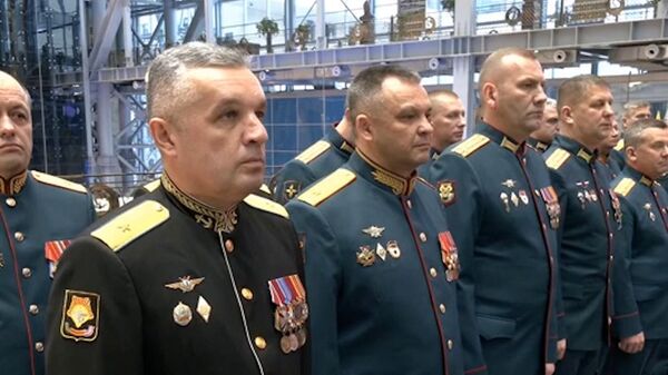 Вручение государственных наград российским военнослужащим