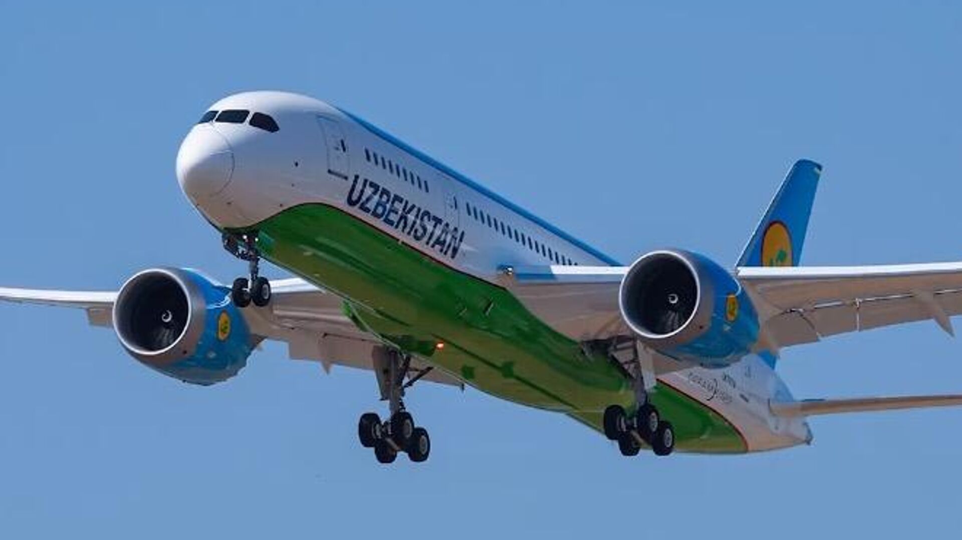 Boeing 787 авиакомпании Uzbekistan Airways - РИА Новости, 1920, 29.04.2024