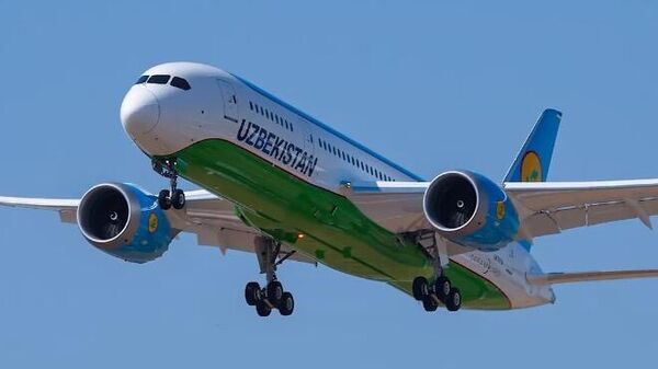 Boeing 787 авиакомпании Uzbekistan Airways