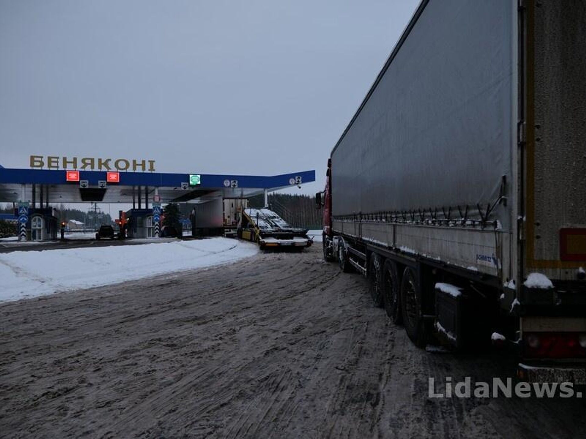 Въезда в Литву из Белоруссии ждут до двух тысяч фур - РИА Новости,  11.12.2023