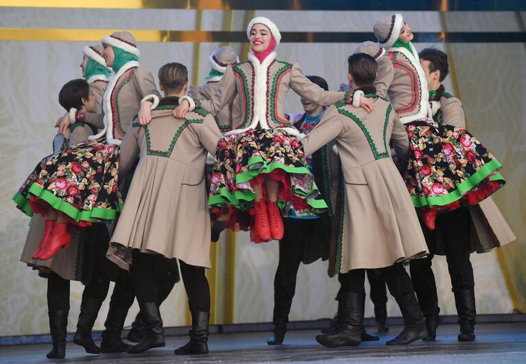 День Деда Мороза: Соок Ирей и Кодзыд Поль на Международной выставке-форуме Россия 