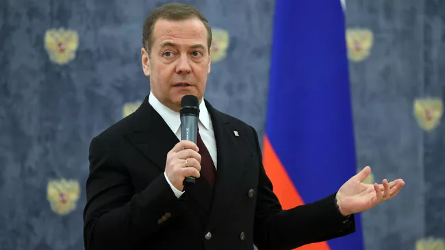 Заместитель председателя Совета безопасности РФ Дмитрий Медведев
