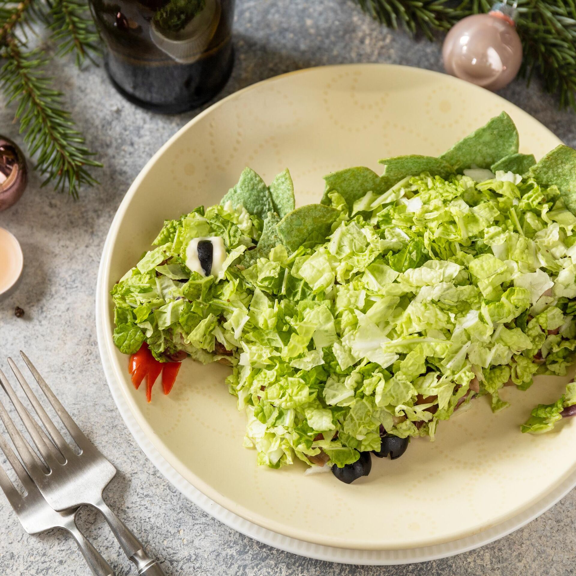 Рецепты салатов на Новый год