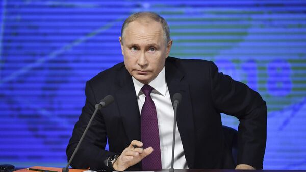  LIVE_Sputnik: Итоги года с Владимиром Путиным