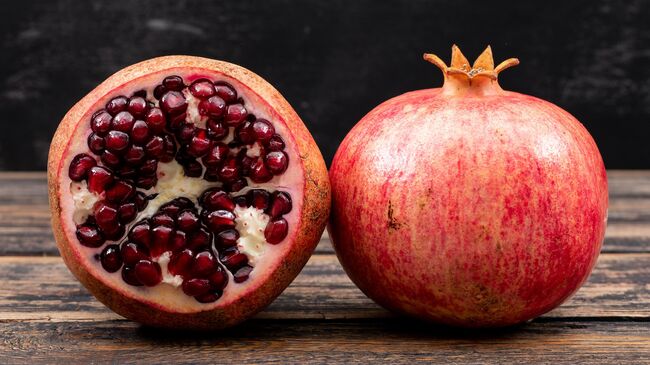 Гранат в очищенном виде