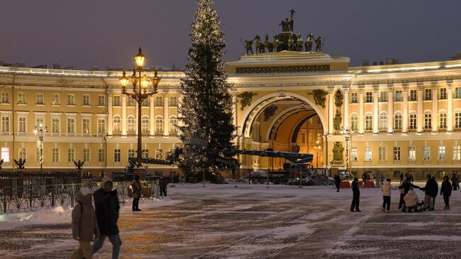 Предновогодний Санкт-Петербург