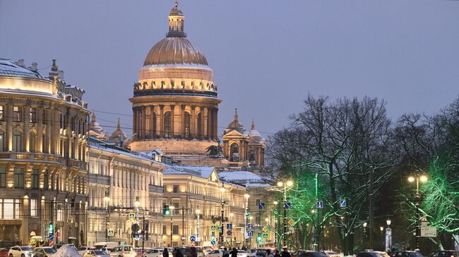 Предновогодний Санкт-Петербург