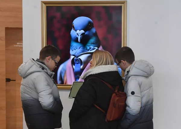 ロシア国際展示場およびフォーラムのパビリオン E (ワールド オブ デジタル)
