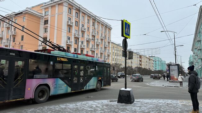 Самый северный троллейбус