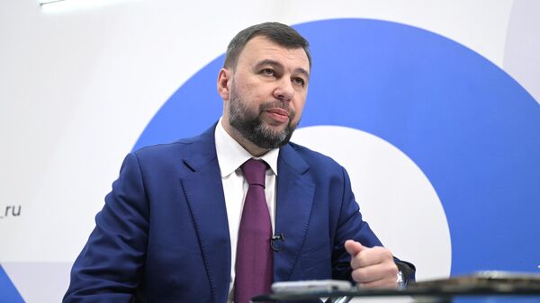 Глава Донецкой Народной Республики  Денис Пушилин
