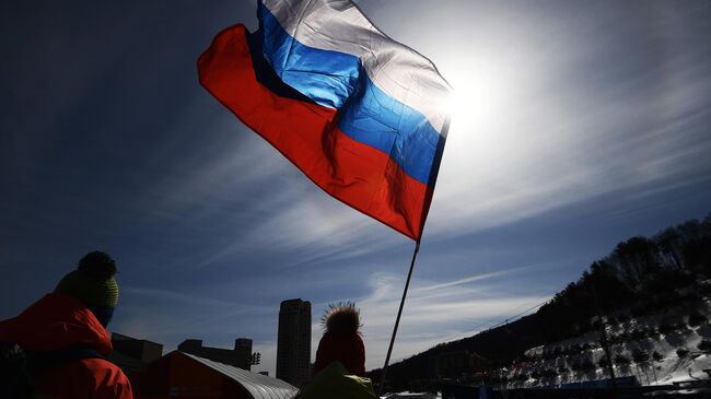 Российский флаг. Архивное фото 