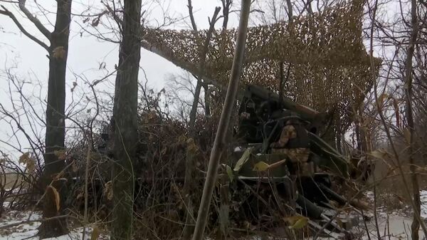 Уничтожение опорного пункта и боевой техники ВСУ на Купянском направлении 