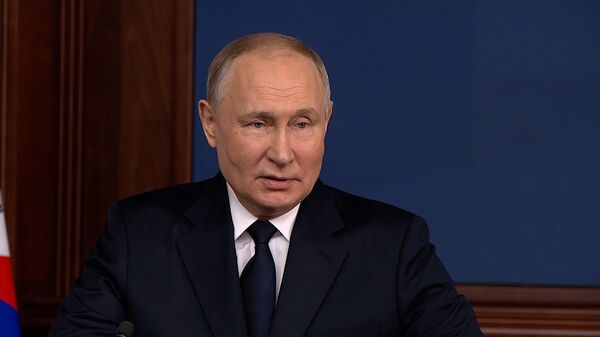 Путин поблагодарил работников оборонки и тех, кто помогает российским бойцам