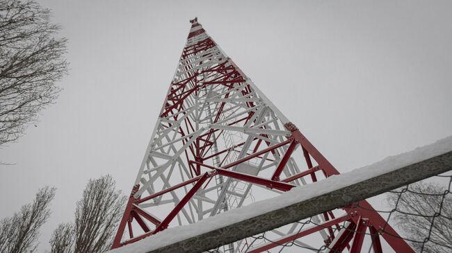 Вышка украинской телекоммуникационной компании. Архивное фото