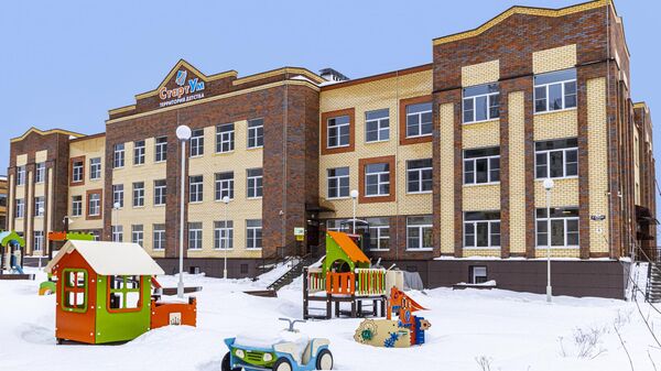 Новый детский сад на 350 малышей в Липецке