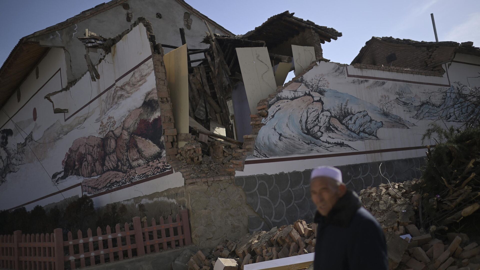 Последствия землетрясения на северо-западе КНР. 20 декабря 2023 - РИА Новости, 1920, 20.12.2023