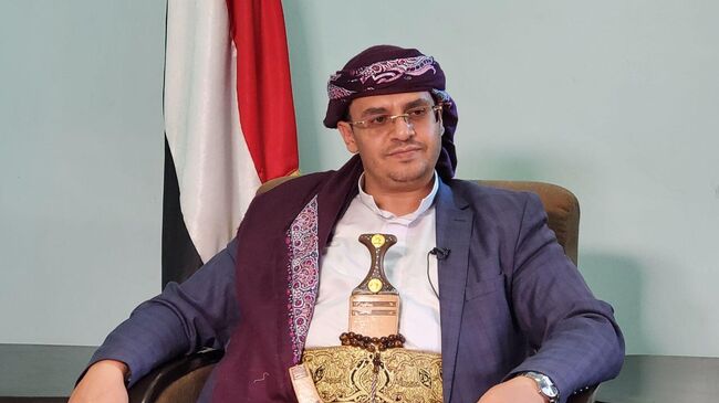 Член политбюро йеменского движения Ансар Алла Хузам аль-Асад