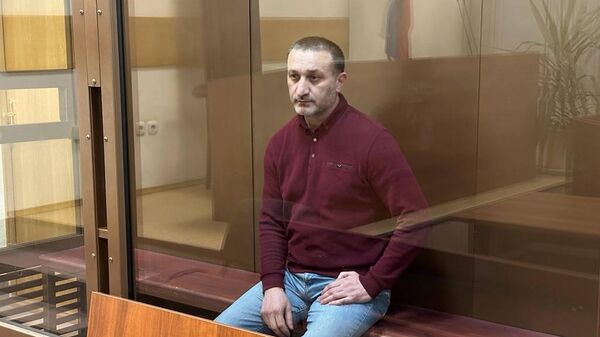 Лем Ибрагимов во время оглашения приговора в Дорогомиловском районном суде Москвы
