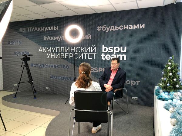 Ректор Акмуллинского университета Салават Сагитов