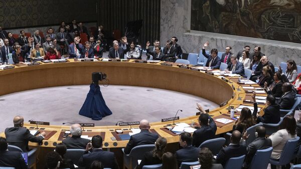 Голосование СБ ООН насчет поправки о немедленной приостановке боев в Газе