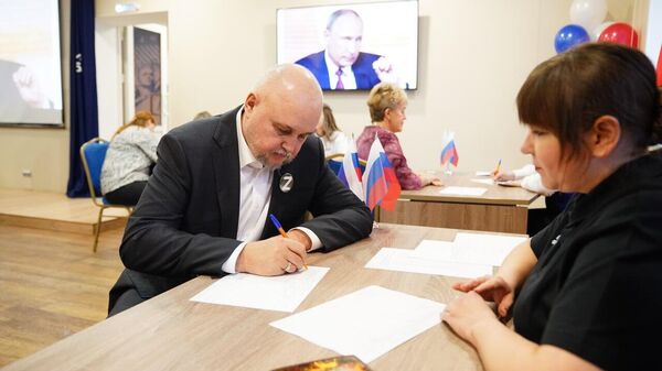 Губернатор Кемеровской области Сергей Цивилев поддержал кандидата в президенты Владимира Путина