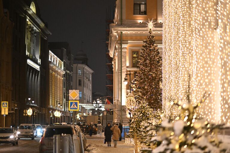 Предновогодняя Москва