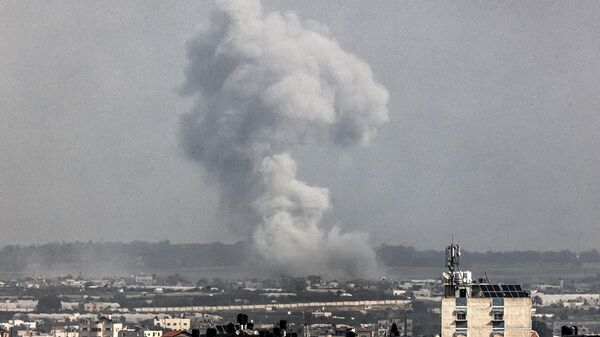 Обстрел Хан-Юниса на юге сектора Газа