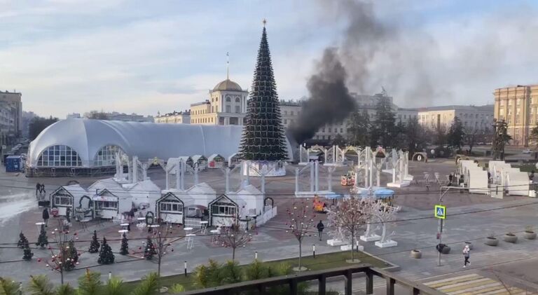 Последствия обстрела Белгорода со стороны ВСУ