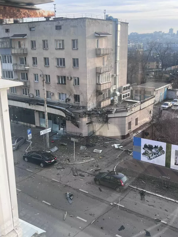 Последствия обстрела Белгорода со стороны ВСУ
