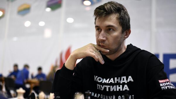 Гроссмейстер Сергей Карякин открывает смену для юных шахматистов ДНР в Артеке