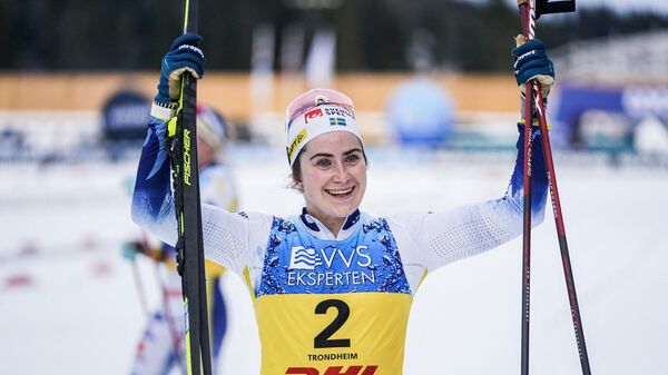 Лыжница сборной Швеции Эбба Андерссон