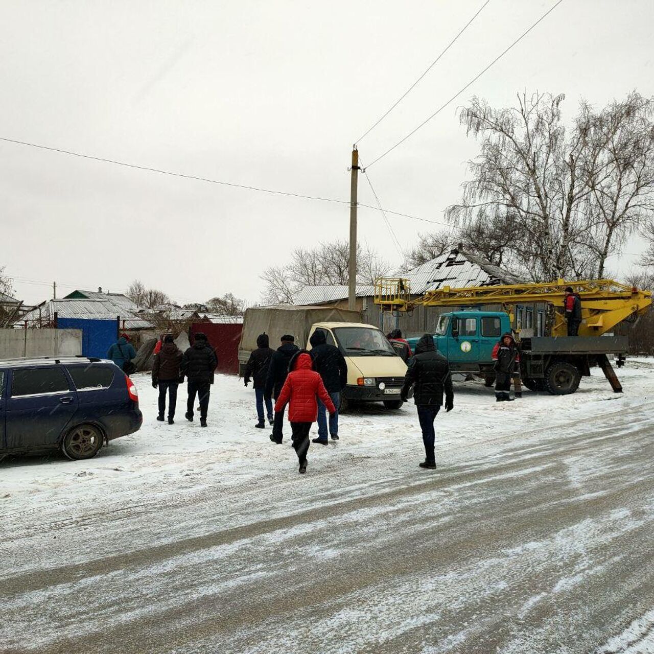 Под Воронежем, где упал боеприпас, пострадали более сотни домов - РИА  Новости, 03.01.2024