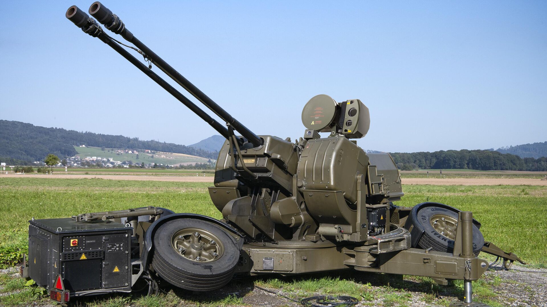 Зенитное орудие Oerlikon Twin Gun 009 TREO - РИА Новости, 1920, 02.04.2024