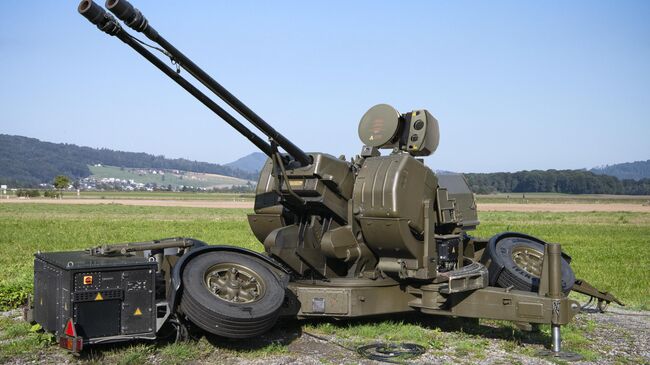 Зенитное орудие Oerlikon Twin Gun 009 TREO