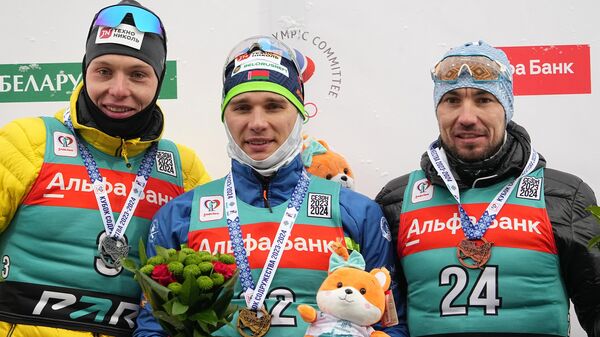 Слева направо: Александр Корнев, Антон Смольский и Александр Логинов