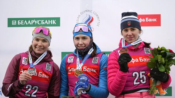 Слева направо: Тамара Дербушева, Валерия Каюмова и Анастасия Гореева