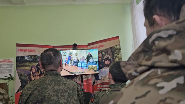 Праздничный телемост между военнослужащими и Республикой Татарстан в зоне проведения СВО. 6 января 2024