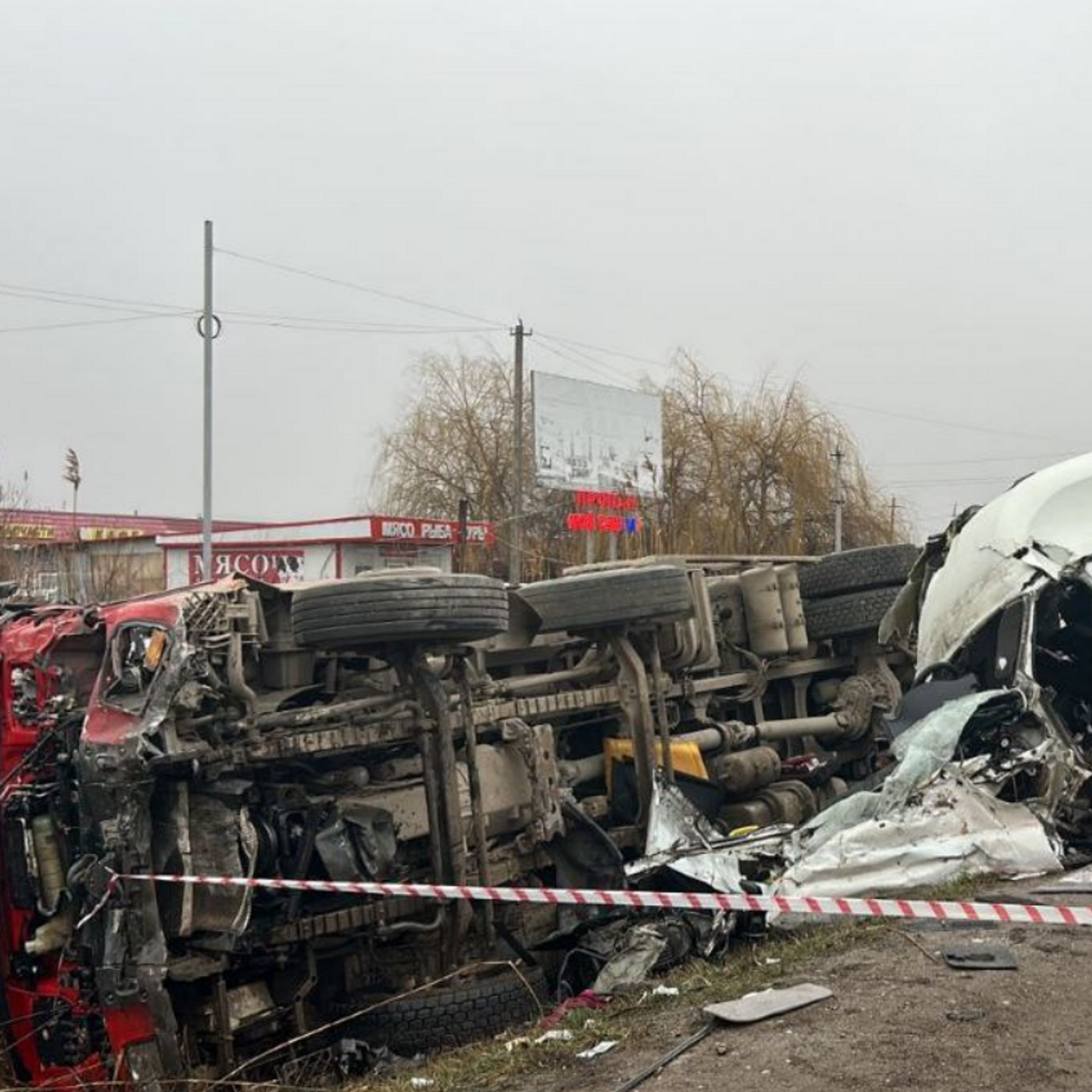 На Ставрополье маршрутка столкнулась с грузовиком, погибли семь человек -  РИА Новости, 08.01.2024