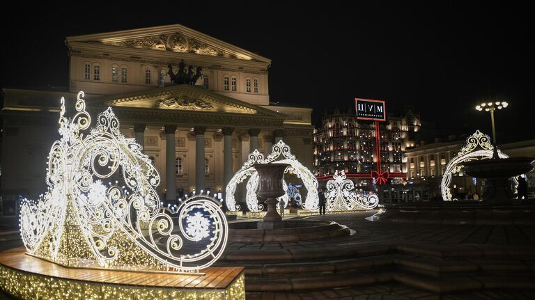 Предновогодняя Москва