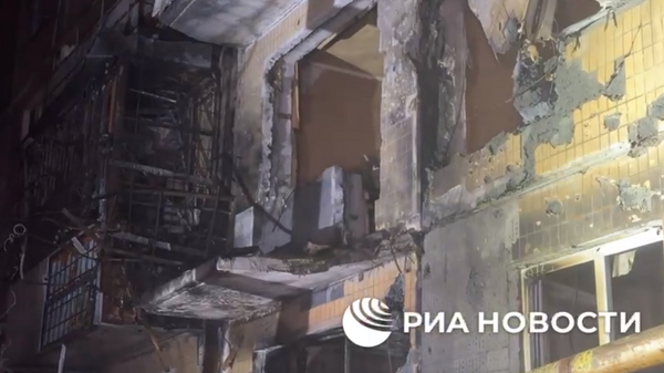 Удар ВСУ по жилым домам в Куйбышевском районе Донецка. Архивное фото