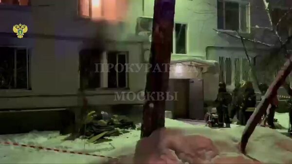Пожар в квартире на северо-востоке Москвы, где погиб отец с детьми