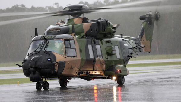 Вертолет MRH-90 Taipan австралийской армии. Архивное фото