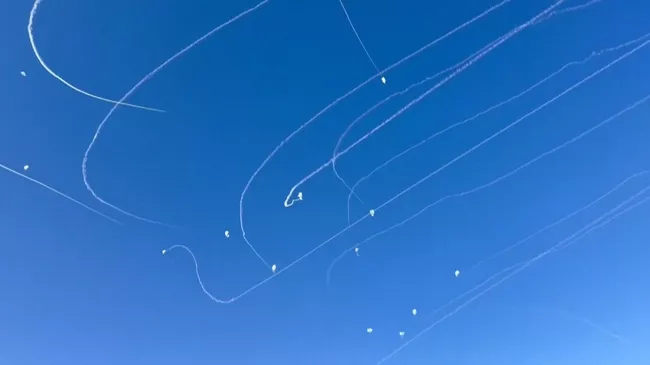 Применение Израилем системы ПРО Железный купол