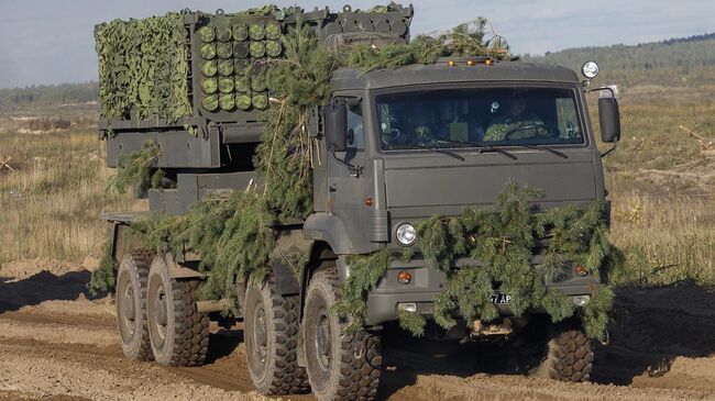 Инженерный разведывательно-огневой комплекс Земледелие на марше