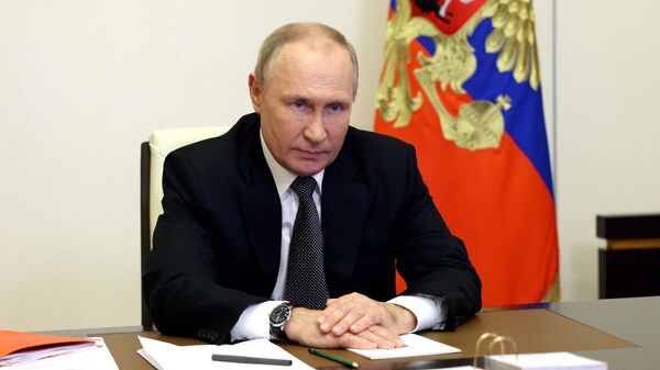 Путин на совещании с главами муниципальных образований субъектов России 