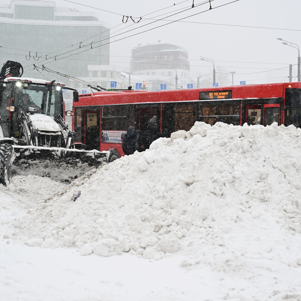 В Казани выпала почти месячная норма осадков на этой неделе - РИА Новости,  21.01.2024